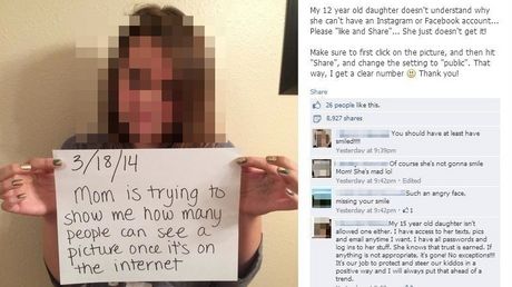 Une mère de famille américaine a mis en scène sa fille de 12 ans pour la sensibiliser aux dangers d'Internet et surtout des réseaux sociaux. 