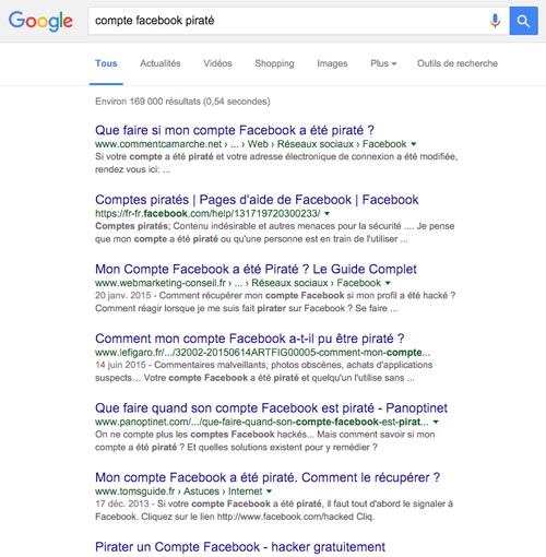 Les piratages de comptes Facebook sont chaque jour un peu plus nombreux
