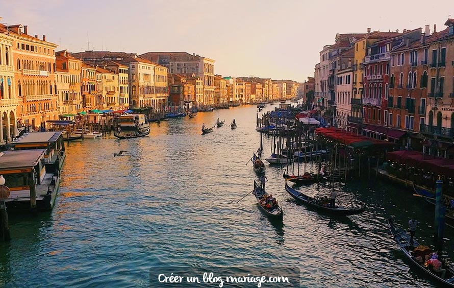 Lune de miel à Venise