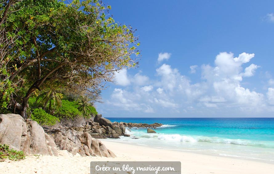 Voyage de noce aux Seychelles