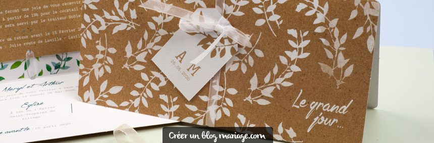 Réussir son faire-part : Un faire-part fleuri pour un mariage champêtre ?
